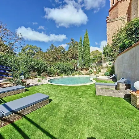 De Charme 70m2, Jacuzzi Et Piscine Partagee Apartman