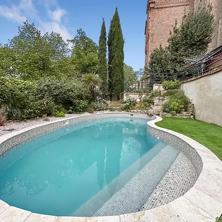 De Charme 70m2, Jacuzzi Et Piscine Partagee Apartman